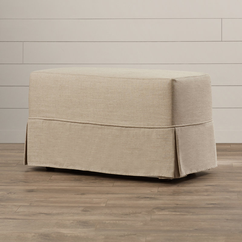 Banc rembourré 100% lin Anik