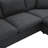 Modern 4 Sectional , Convertible , Iron Frame For Living Room, Apartment, Office Interiors Design L-shaped With Comfortable Couch Office, Strong