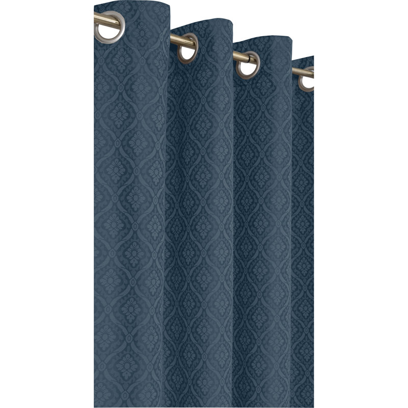 Room Darkening Curtains / Drapes Single Panel, Blue