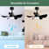 28' Ceiling Fans With Lights And Remote/App Control, Low Profile Ceiling Fans With 5 Reversible Blades 3 Colours Dimmable 6 Speeds Ceiling Fan For Bedroom Kitchen