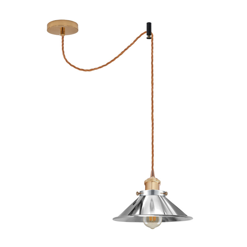 Edna 1 - Light Chrome Single Pendant