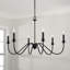 Lustre classique / traditionnel à 6 lumières Weston-91094806
