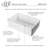29.88'' L Single Bowl Fireclay Kitchen Sink-9079428