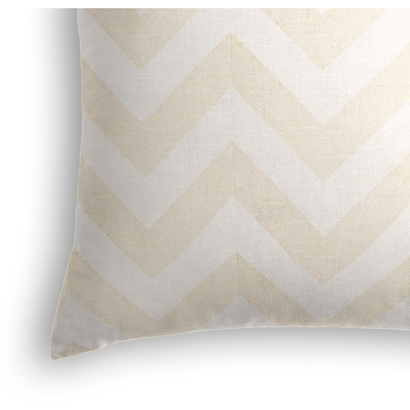 Puttin' On The Glitz Linen Square Pillow Cover & Insert, 22" x 22"
