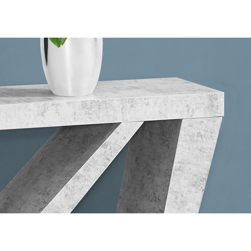 Console de chambre à coucher en gris
