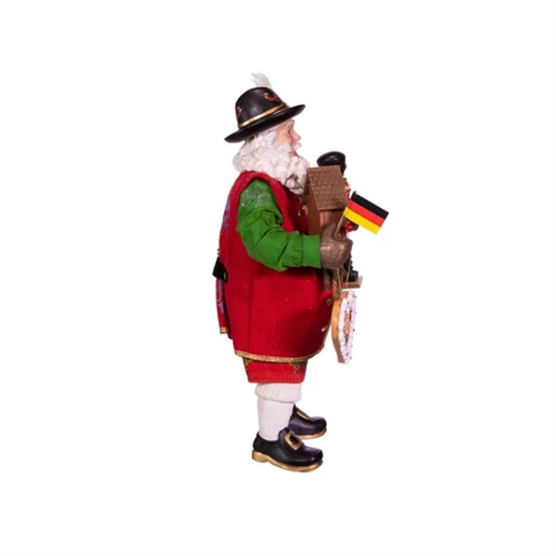 Christmas Musical Santa Claus Figurine
