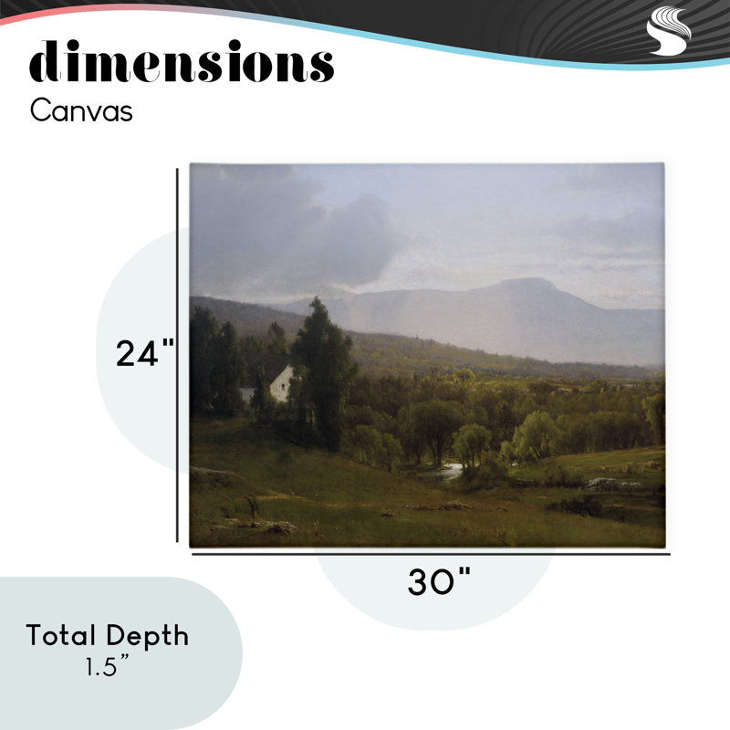 Cabanes en toile Peaceful Vista, design par Lettré et doublé, H 24 po x l 30 po