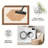 Minimal Border Beige carpet-easy to clean, machine-washable, soft and comfortable; suitable for door mats, kitchens, living rooms, bedrooms, corridors, and laundry areas. Easy to clean, durable carpet for home decoration.-129204406
