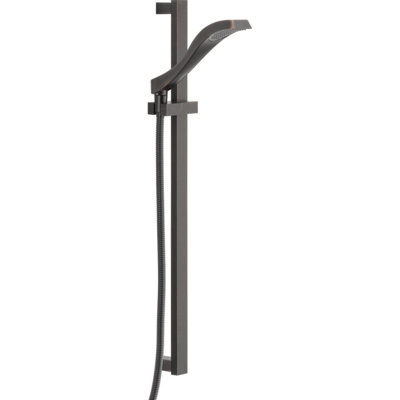 Dryden Single-Spray Slide Bar Hand Held Shower with Hose, Handheld Shower Head