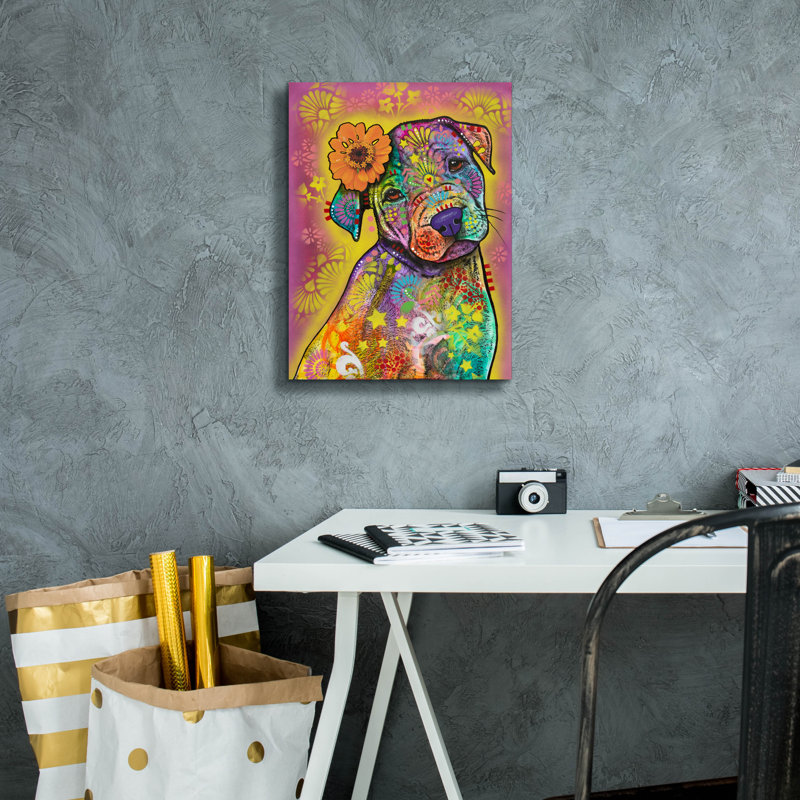«Sweet Little One» par Dean Russo, art mural sur toile, H 16 po x l 12 po x P 0,75 po