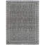 Hand Knotted Wool Oriental Area Rug in Dark Gray-1631966590