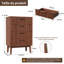 60cm W 4 - Drawer Chest of Drawers-1433043707