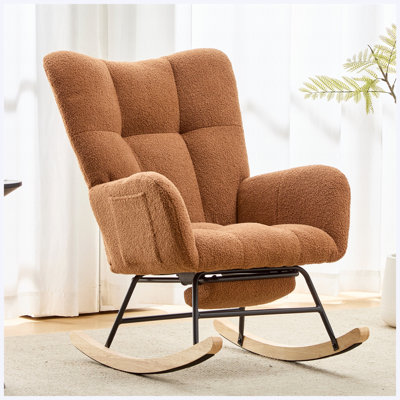 Ensemble de fauteuil berçant et repose-pieds Teddy