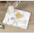 Guein Rectangle Natural Marble Tray,Arabescato