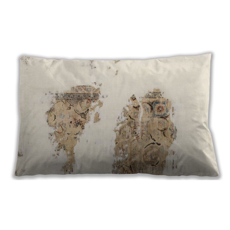 Coussin Abstract, Microsuède