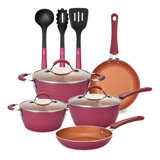 11 - Piece Non-Stick Aluminum Cookware Set