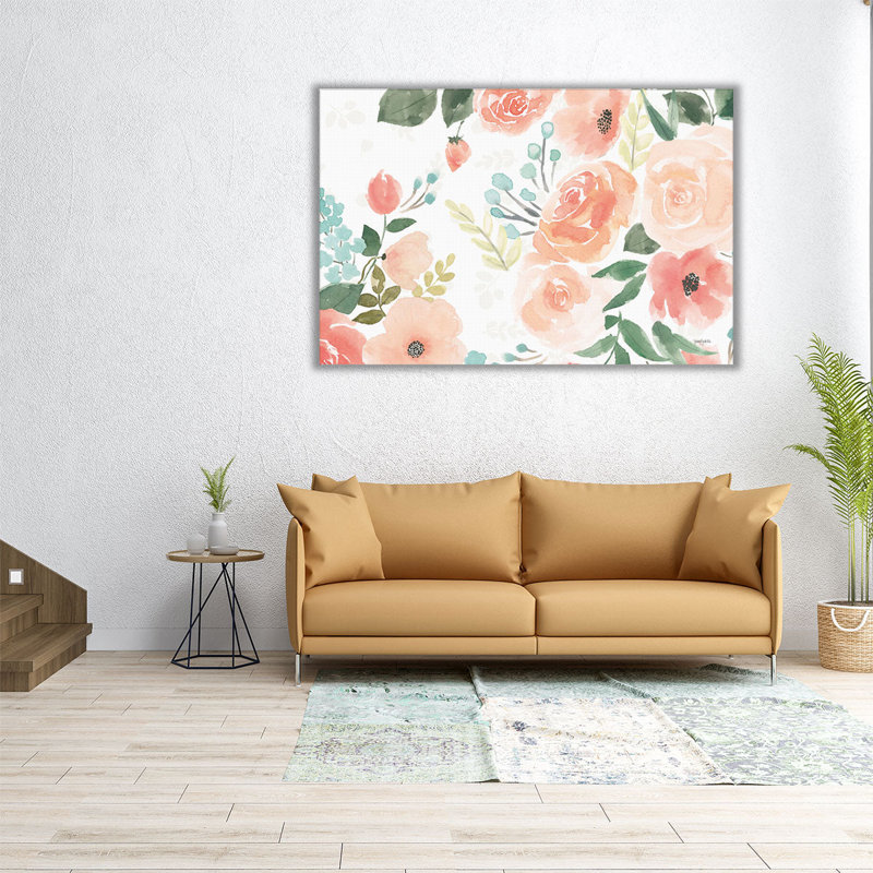 «Blooming Delight III», reproduction d'art sur toile, H 32 po x l 48 po