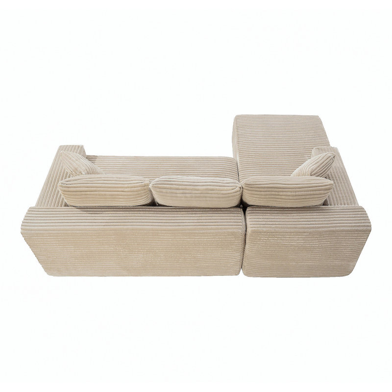 Canapé modulaire 106,3 po Cloud, Camel