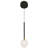 Capri 5-in 100-277V 1-Light ETL Certified Integrated LED Height Adjustable Globe Pendant Lighting-75051172