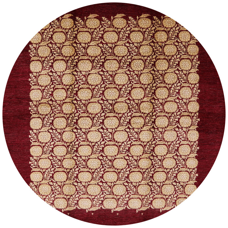 Derun Oriental Indoor Rug, Round 8'