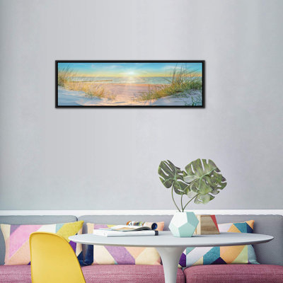 «Waiting For Me» par Mike Calascibetta - Giclée sur toile panoramique