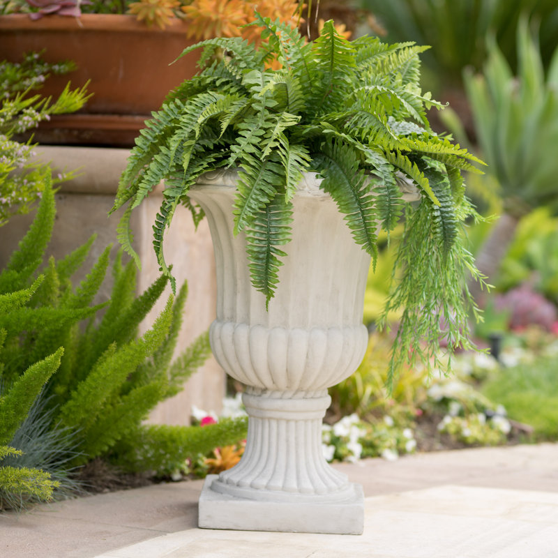 Rigoberto Urn Planter, Antique Green, Individual