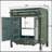 30" Antique Pattern Bathroom Vanity with Rectangle Ceramic Sink