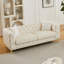 Canapés à compression, velours Chesterfield de 82,5 pouces, salon à la maison moderne