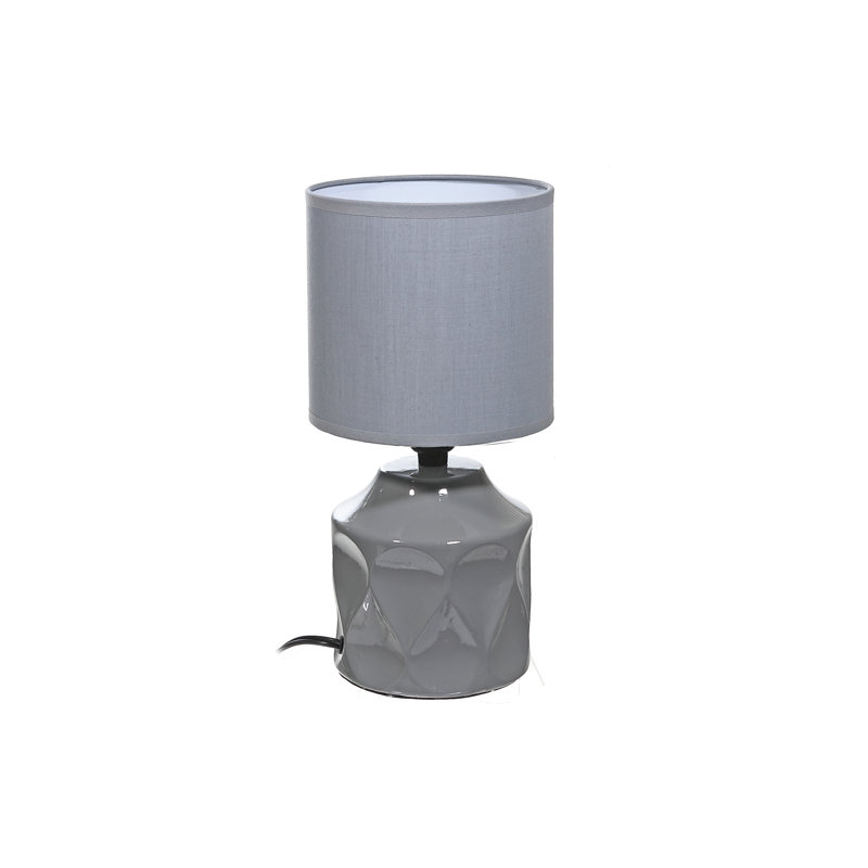 Current Ceramic Table Lamp, Gray