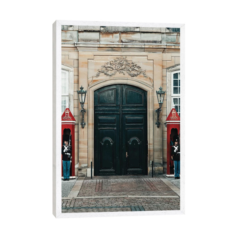 Nutcracker - Print on Canvas, White Framed, 66.04cm H x 45.72cm W x 3.81cm D
