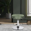 Tabouret de coiffeuse en acier inoxydable de 23,2 po de hauteur Aderito-1690914046-1690365139