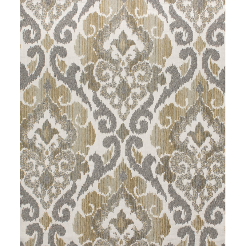 Tissu Aphrodite, Blanc/Ivoire