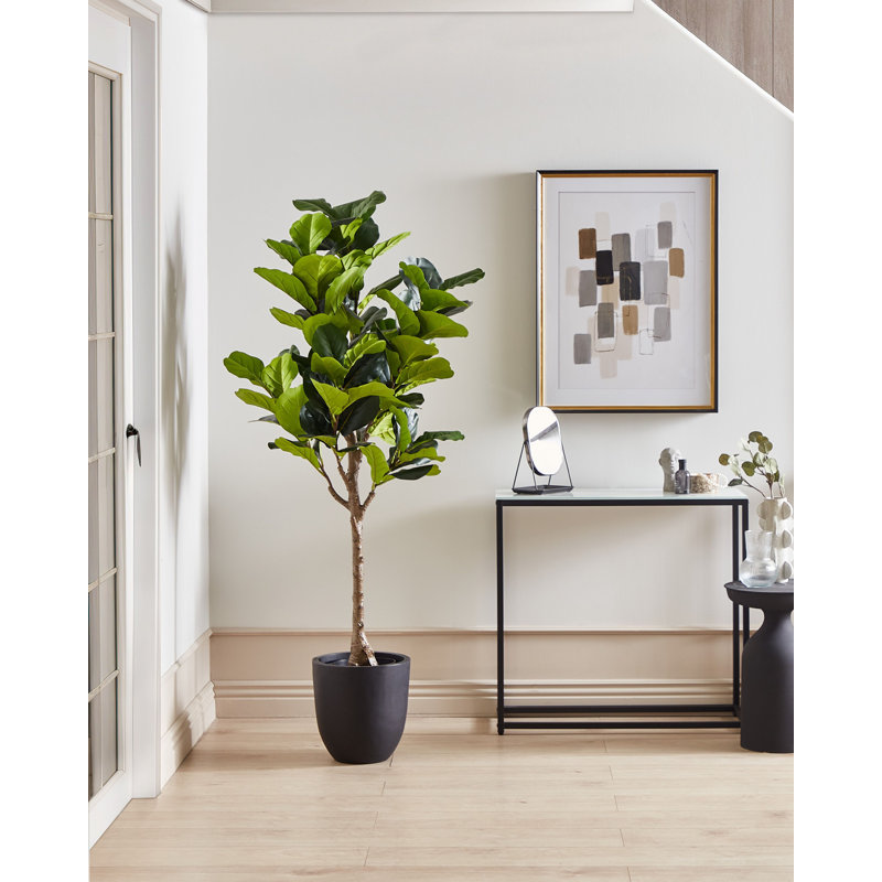 162cm Faux Fiddle Leaf Fig Tree in Planter