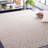 Pattern And Solid Performance Rug-588792065