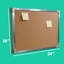 Babillard mural avec cadre en aluminium-64816625