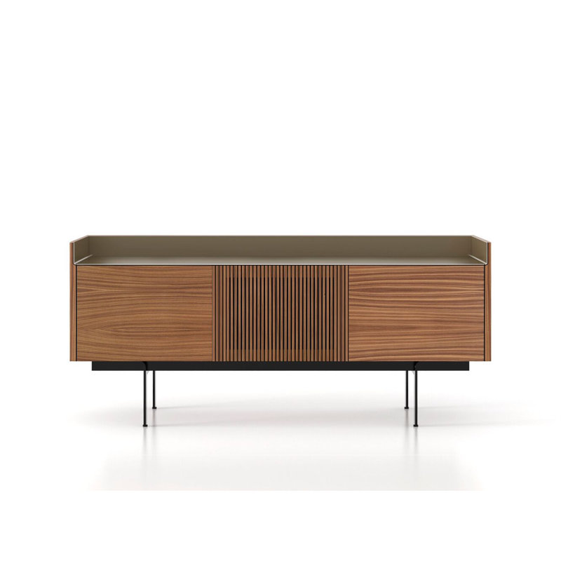 70.8'' W Sideboard, Brown/Bronze Anodised Alum