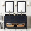 Ensemble de meuble-lavabo double 60 po avec lavabo sous le comptoir Robertson-75247370-75247368-75247371