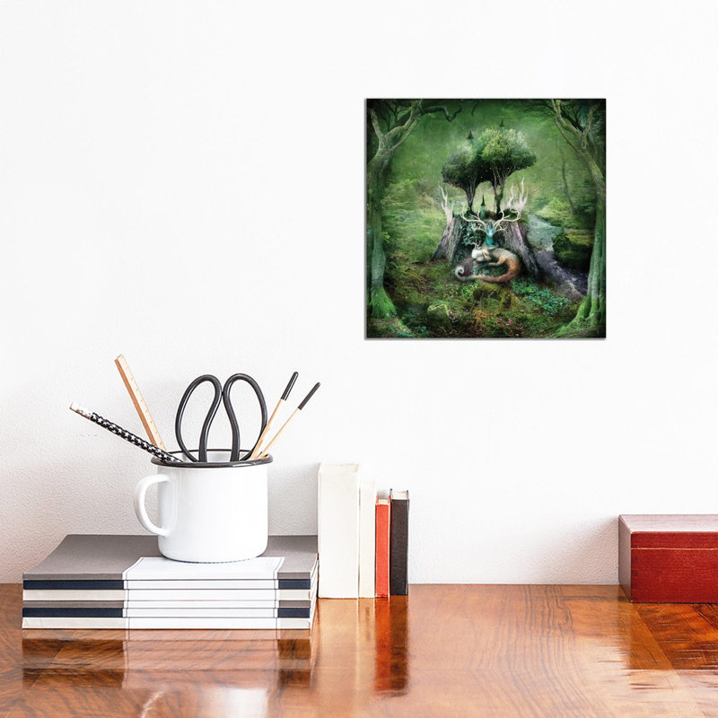 Gunnar Bjornwolfe by Alexander Jansson - Wrapped Canvas Print, 30.48 cm H x 30.48 cm W