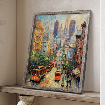 LANDSCAPES Series CCCLV Framed Print - Solid Wood