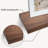 Gerette 2 Piece Walnut Floating Shelf