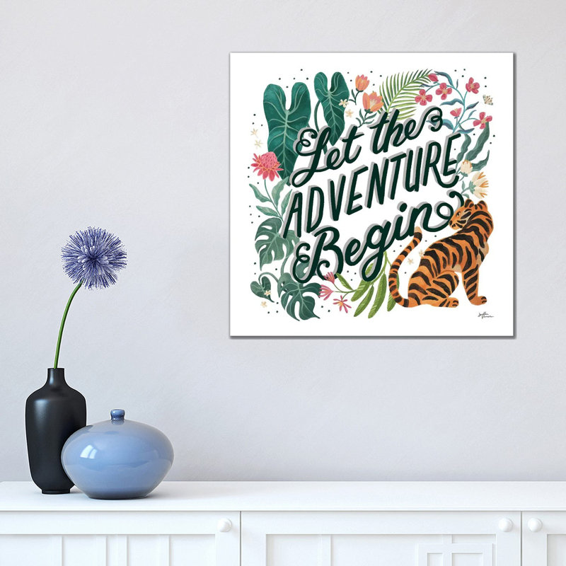 Jungle Love VII by Janelle Penner - Wrapped Canvas Print, 45.72 cm H x 45.72 cm W x 1.91 cm D