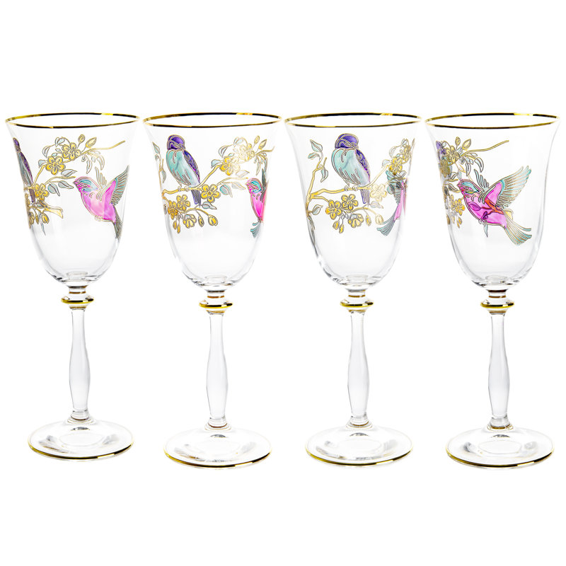Wine Glass Set, 6.5 Fl
