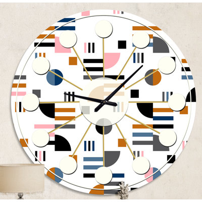 Horloge murale rétro Mid-Century