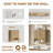 23"W 24"H Wall Bathroom Cabinet