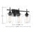 Breena Dimmable Vanity Light in Black-1946188356-2007395594