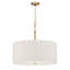 Luminaire suspendu 3 lumières Molvene 24 "