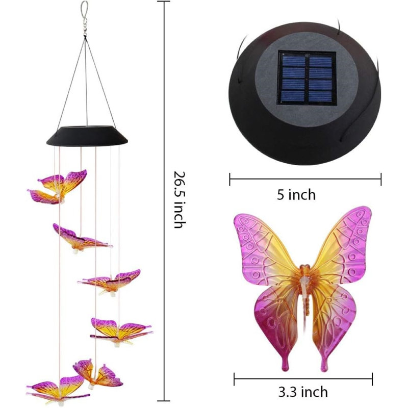 Flam Plastic / Acrylic Insects Garden Stake