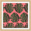 Palm Springs Pattern 3 Framed Graphic Art