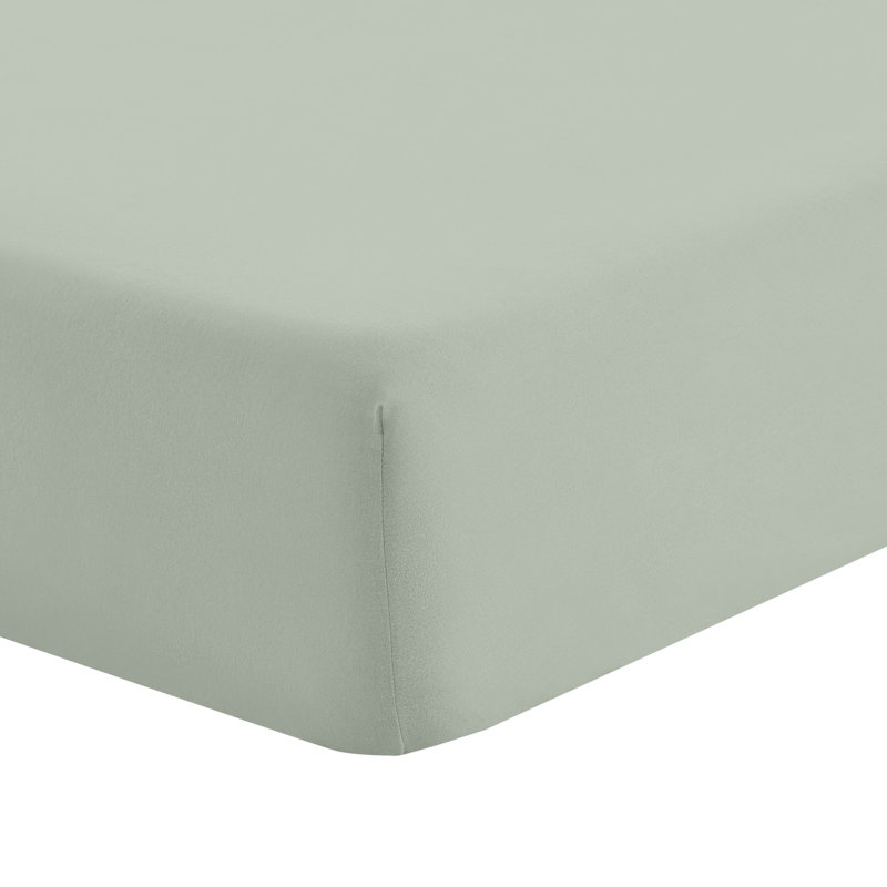 Modern Threads 4-Piece 100% Cotton Flannel Sheet Set – Soft and Durable for Every Season, Queen Sheet Set, Seafoam