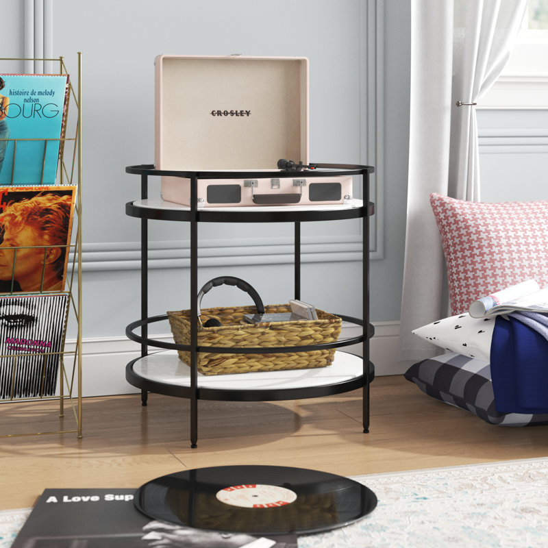 Whitham Marble Tray Top End Table